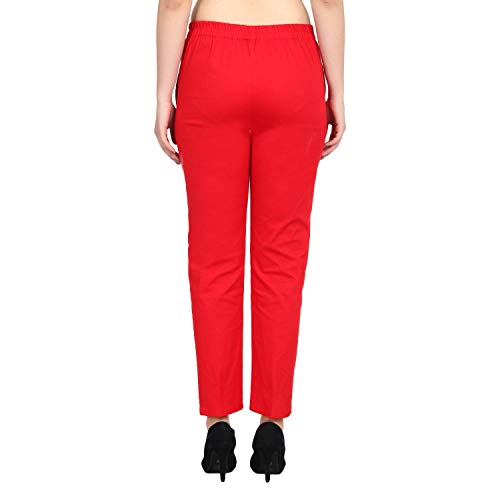 Image of SriSaras Women's Premium Cotton Trousers /Pants