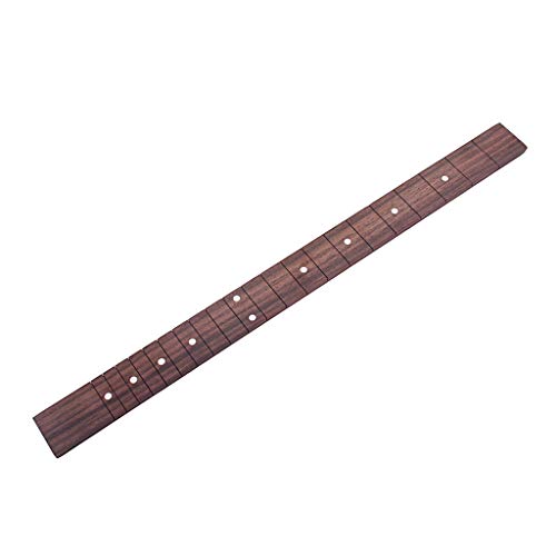Touche de guitare palissandre 21 frettes pour fabriquer une Cigar Box 3 cordes