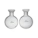 DADAKEWIN 250ml Round Bottom Flask with Ball-Shape Ground Mouth, Joint S35/20, Spinner Flask Rotary Evaporator Receiving Bottle- Pack of 1 (Size : 250ml/35#)