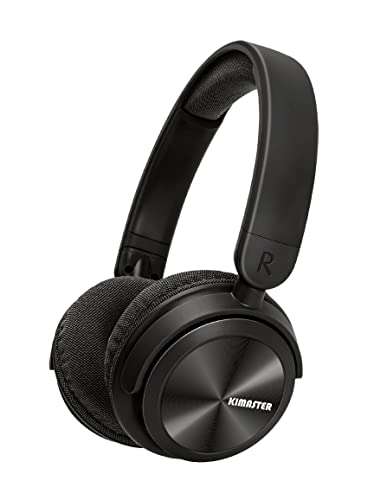 Fone de Ouvido Bluetooth 5.0 Wireless Kimaster Preto K9 FM Anatel