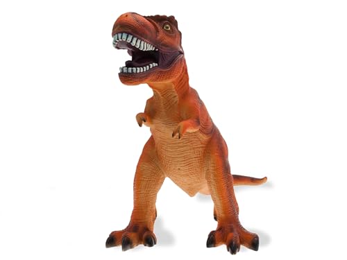 Teorema Giocattoli, Dinosauro Giocattolo T-Rex Grande 50Cm, Tirannosauro Realistico Per Bambini, Personaggio Gigante Del Mondo Giurassico (2 Colori, Scelta Casuale) - 3