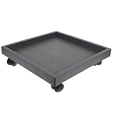 PROTECTION DU SOL : Le système de roues cachées intégré et le dessous résistant aux rayures protègent les surfaces délicates comme le bois dur ou le marbre, éliminant les marques dues au repositionnement fréquent des plantes