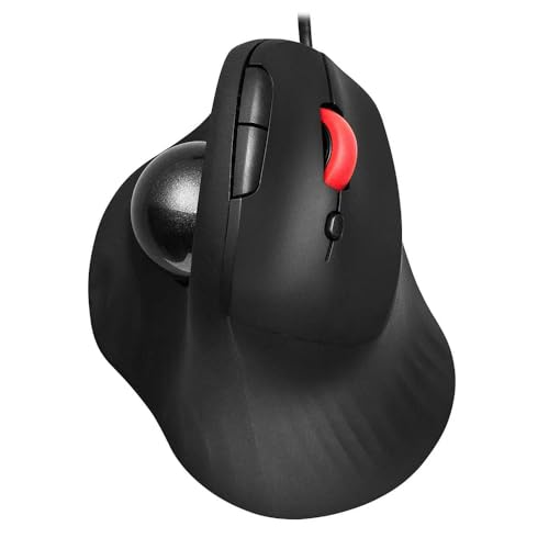 JOMAA Kabelgebundene Trackball-Maus –...