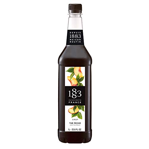 Xarope 1883 de Cha Sabor Pessego 1 Litro Pet, Marrom