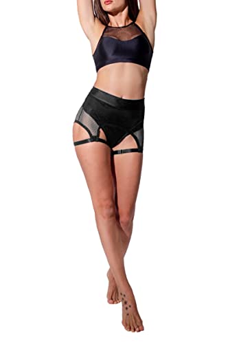 BZB Womens Booty Shorts Trendy High Waisted Yoga Hot Pants Festival Garter Clubwear Pole Dance Shorts