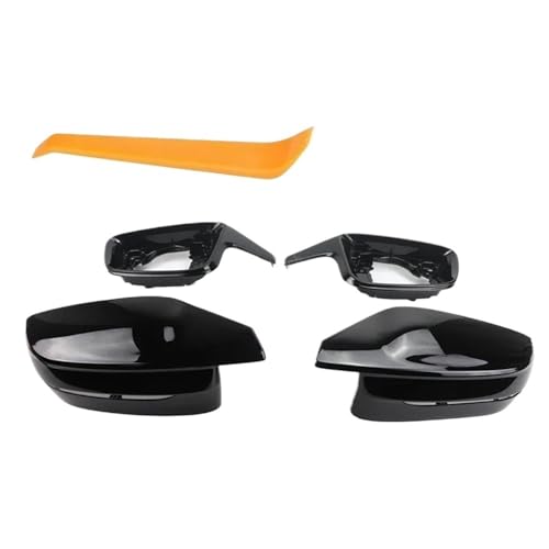 Coque rétroviseur extérieur LHD pour BMW G20 G30 G11 G15 G21 coque de rétroviseur latéral noir