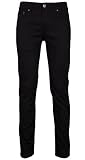 Victorious Men's Skinny Fit Color Jeans-30x30-Black