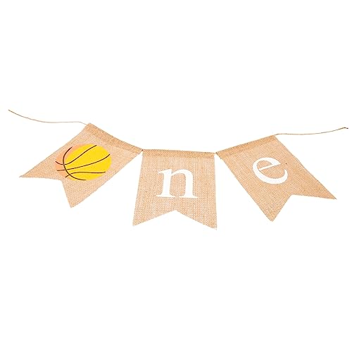 MUSISALY 1st Birthday Banner Boy Fish Tail Flag Happy Birthday Banner Decorative Fishtail Flag for Baby's 1st Birthday