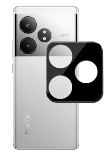 Image of DD SON Back Camera Lens Protector Tempered Glass For Realme GT 6T 5G / Realme GT 6 5G | Case Friendly with Edge to Edge Coverage and Easy Installation Kit, Pack of 1