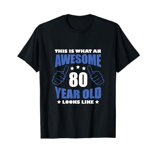Regalos impresionantes de 80 cumpleaños para él, abuelo de 80 años 1941 Camiseta