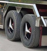 鏡面ステンレス製 大型車用 22.5インチ ホイールスピンナー 2個 鏡面ステンレス製 大型車用 22.5インチ ホイールスピンナー 2個