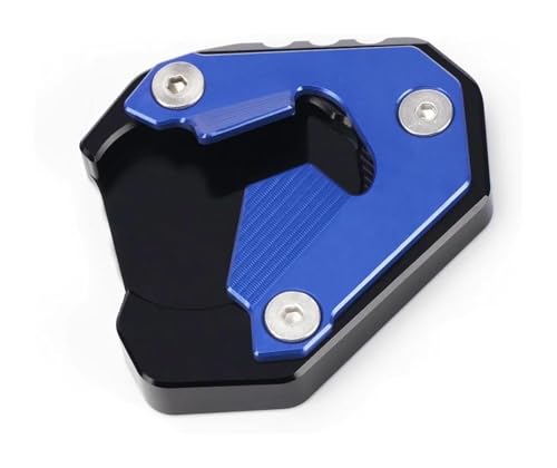 Extension béquille latérale moto BMW M1000XR 2025 support alu bleu