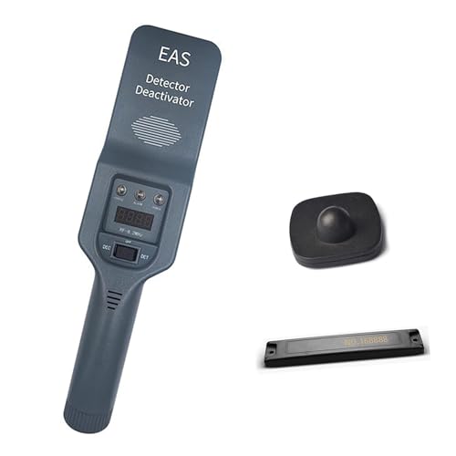 Détecteur/désactivateur d'étiquettes de sécurité EAS, appareil antivol portable avec alarme...