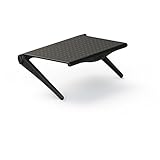 Bobino Screen Shelf Original - Black - Stylish Minimalist Monitor Mounted Organizer