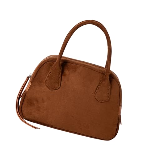 Sac à main bowling en suède pour les journées de cours ou de bureau