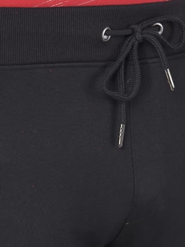 Image of Force NXT Men's Super Combed Cotton Rich French Terry Fabric Solid Joggers | Active Joggers for Men | Comfortable Waistband with Zipper Pocket for Daily Workout