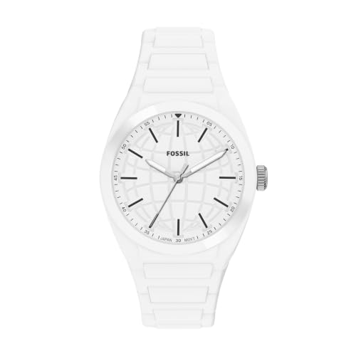 Image of Fossil Men's Everett Quartz Stainless Steel Watch, Three-Hand Watch for Men