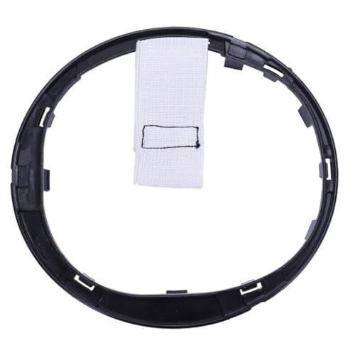 Aramox Pommeaux de leviers de vitesse Anneau de retenue de botte de soufflet, anneau de botte de levier de vitesse de levier de vitesse de voiture 71775051 pour 500 500c