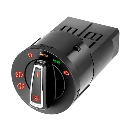 Interrupteur de phares automatique 10 broches compatible Jetta 2011-2014 1.6L avec module capteur