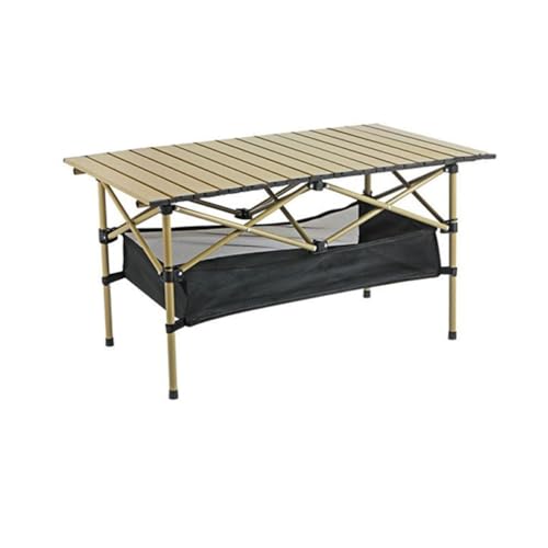 Table de camping pliante et légère avec sac de transport extérieur