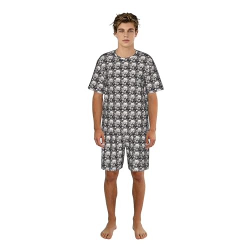 Pyjama homme manches courtes fini la chaleur avec cet ensemble nuit respirant