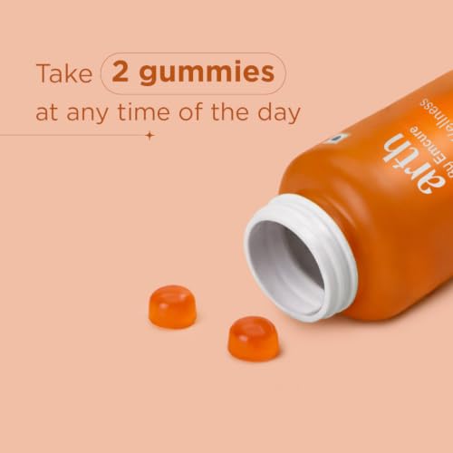 Image of Arth Premium Kesar Saffron Beauty Gummies | Skin Glow, Radiance & Mood Support | Beauty & Wellness Supplement | 30 Veg Gummies