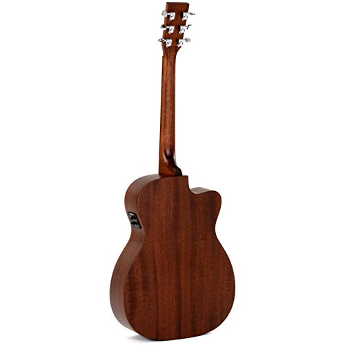 Sigma 000MC-15EL – Guitare électro-acoustique gaucher – Naturel satiné - Les Beatles, Paul McCartney, John Lennon, RIngo Starr, George Harrison Sigma 000MC-15EL - Guitare électro-acoustique gaucher - Naturel satiné – Image 3