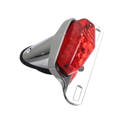 Feu stop arrière de moto en alliage et LED pour Bonneville et XS650