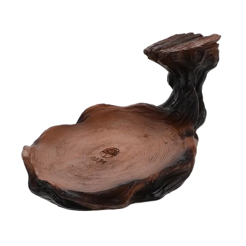 ibasenice Vase pour Fleurs Bac Égouttage pour Pots De Fleurs Soucoupe Chinois Sculpté Support pour Jardinière Bac à Plantes