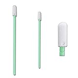 100pcs 2.75" Cleanroom Lint Free Polyester Swab Cleaning for Precision Equipment Gun，Optical Lens/P