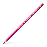 Faber-Castell Polychromos Artist Colored Pencil, 123 Fuchsia