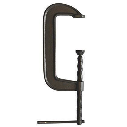 Image of BESSEY 540-2 1/2 Ductile Alloy C-Clamp, 2 1/2 in. x 1 3/4 in. Throat Depth & 1,100 lb Clamping Force