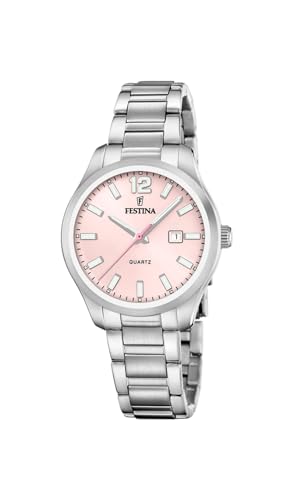 Montre Femme Festina Cadran Argenté pour un Style Élégant au Quotidien