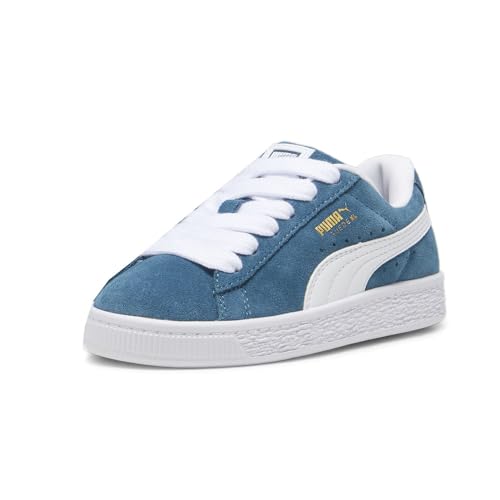PUMA Kids Boys Suede XL Lace Up Sneakers Shoes Casual - Blue - Size 1.5 M2