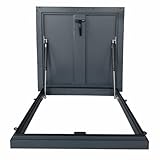 【Plaque d'acier Galvanisé】 Cette trappe de toit est fabriquée en acier galvanisé de haute qualité de 1,2 mm et recouverte d'un revêtement en poudre anticorrosion, capable de résister aux conditions météorologiques extrêmes et aux charges lourdes, résistant à la déformation et garantissant une longue durée de vie