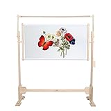 Stickständer aus Holz für Näharbeiten, Bodenstehender Kreuzstichständer...
