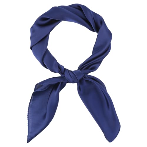 1Pcs Satin Scarf, Lightweight Square Neck Head Scarf Neck Hair Scarfs Head Scarves Fashion Bandana for Woman Man