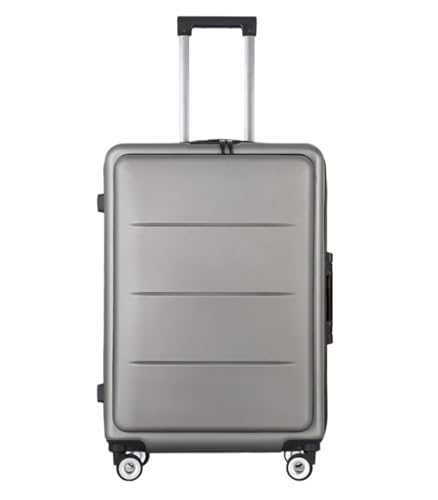 Suitcase Luggage Front Opening Luggage Suitcase Hard Case Luggage with Spinner Wheels Suitcase TSA Code Lock Suitcase with Wheels