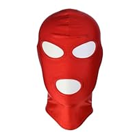 YJZQ Elastische Vollgesichtsmaske - Unisex Bondage Fetisch Maske Atmungsaktiv für Karneval Party, Cosplay
