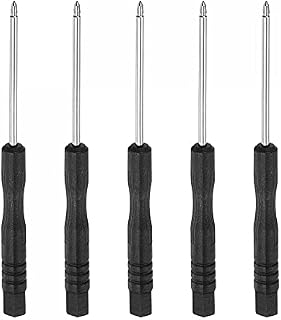 sourcing map 0.6Y Mini Screwdriver for Watch Eyeglasses Metal Buckle Electronics Repair, 5 Pcs