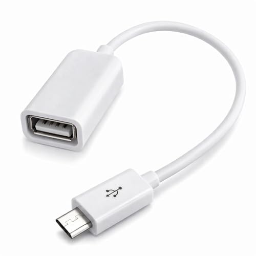 Image of FEDUS ION Premium Micro USB Male to USB 2.0 Female OTG Adapter - High-Speed Zero-Delay Data Sync Converter for Legacy Androids, Enterprise Tablets, Peripherals & B2B Use (Not for Type-C /8-Pin iOS)