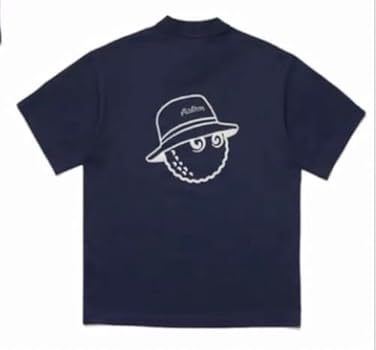 マルボンゴルフMALBON ネイビー モックネック M ピン PING ゴルフ マルボンゴルフMALBON ネイビー モックネック M ピン PING ゴルフ