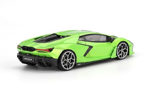 Lamborghin Revuelto Verde Selvans escala 1:43 miniatura 3