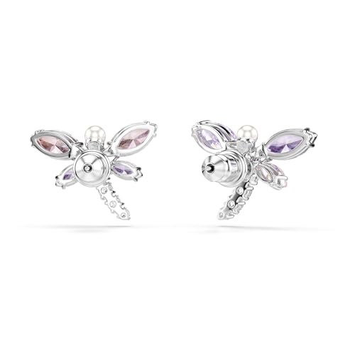 Image of Swarovski x Ariana Grande Collection, Mixed Cuts, Dragonfly, Rhodium Plated
