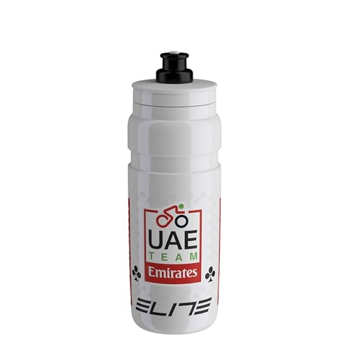 ELITE FLY TEAM 2026 Bidón de Ciclismo – UAE Team Emirates Edición Oficial – Bidón Ciclismo Ultraligero 750 ml