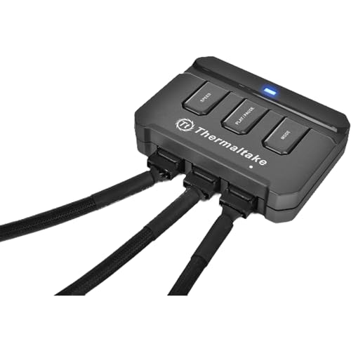 Thermaltake CL F042 PL12SW B système de refroidissement d'ordinateur Boitier PC Ventilateur 12 cm Neuf - vue 6