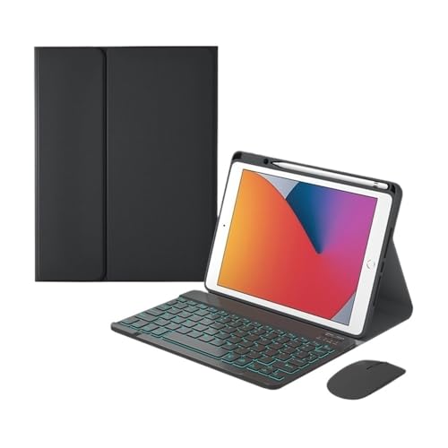 Funda iPad 10 generación 10.9 con teclado retroiluminado para estudiar y trabajar cómodo
