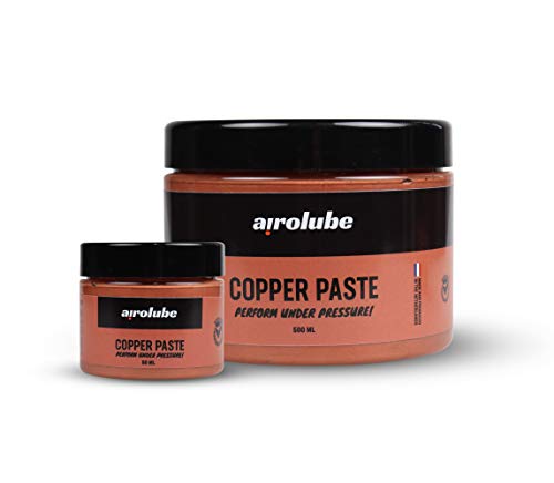 Airolube Kupferpaste - Kupfer Paste - Korrosionsschutz - Verhindert das Quietschen und Reißen von Teilen - Multifunktionale Paste für Teilemontage - 50ml