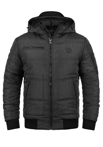 Blend BHBoris Herren Jacke Winterjacke Steppjacke gefüttert mit Kapuze Reißverschlusstaschen...