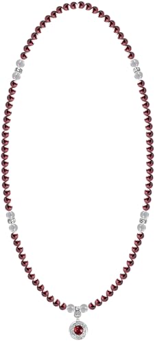 Image of Five Elements 18K Gold Vermeil 3 Layered Crystal Gemstone Beads Bracelet & Necklace for women Solid 925 Sterling Silver 18K Gold or White Gold Plated jewelry